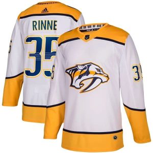 Damen Nashville Predators Trikot Pekka Rinne 35 2018-19 Weiß Authentic